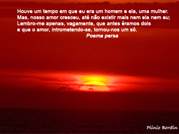 Mensagens de Amor: pôr-do-sol em Florianópolis