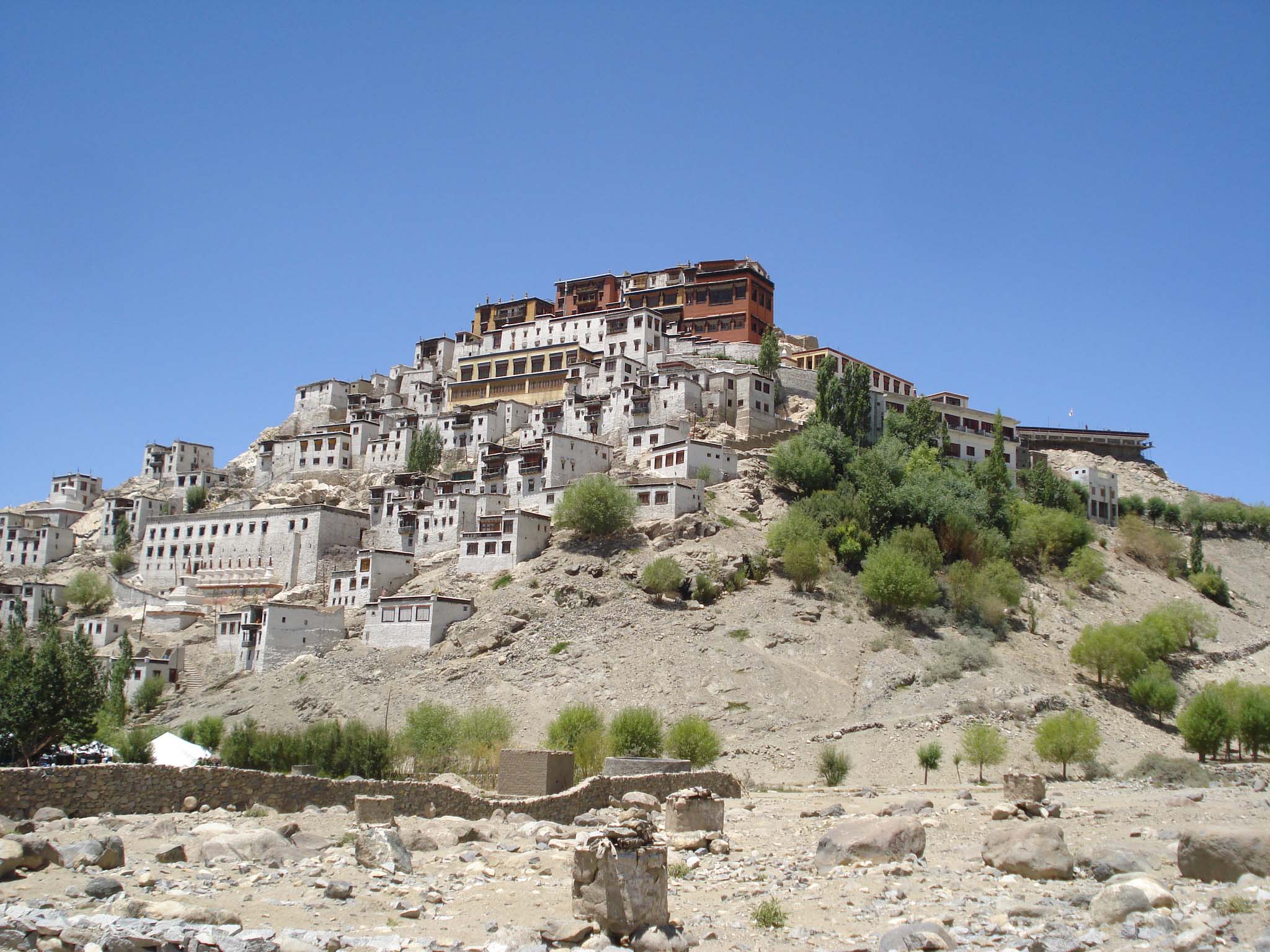 Índia: mosteiro tibetano em Leh