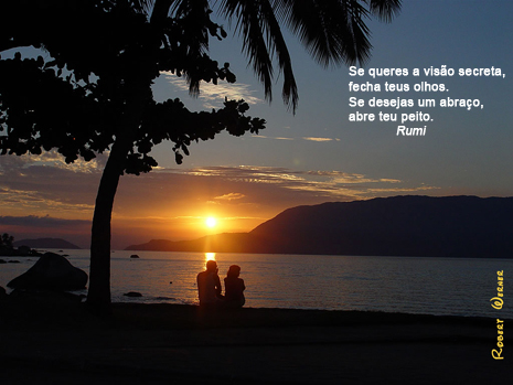 Poemas de Amor: pôr-do-sol em Ilhabela