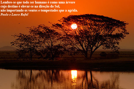 pôr do sol